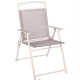 Juego de comedor exterior Santa Lucia de acero 8 piezas taupe Juego de comedor exterior Santa Lucia de acero 8 piezas taupe