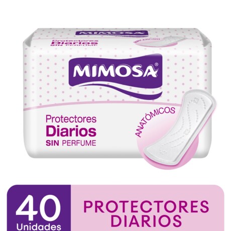 MIMOSA PROTECTORES DIARIOS SIN PERFUME 40 UNIDADES MIMOSA PROTECTORES DIARIOS SIN PERFUME 40 UNIDADES