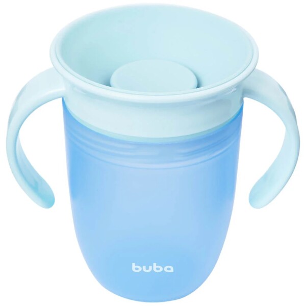Vaso 360 BUBA pastel colors celeste