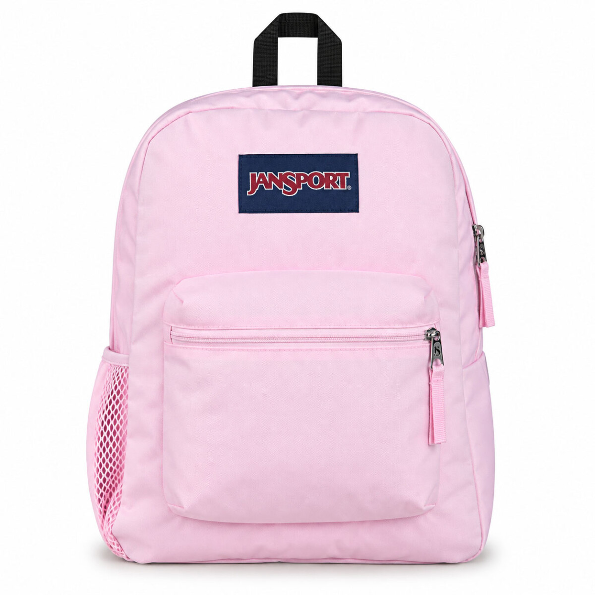 Mochila Escolar Jansport Cross Town Original Unisex Urbana - Pink Ice 