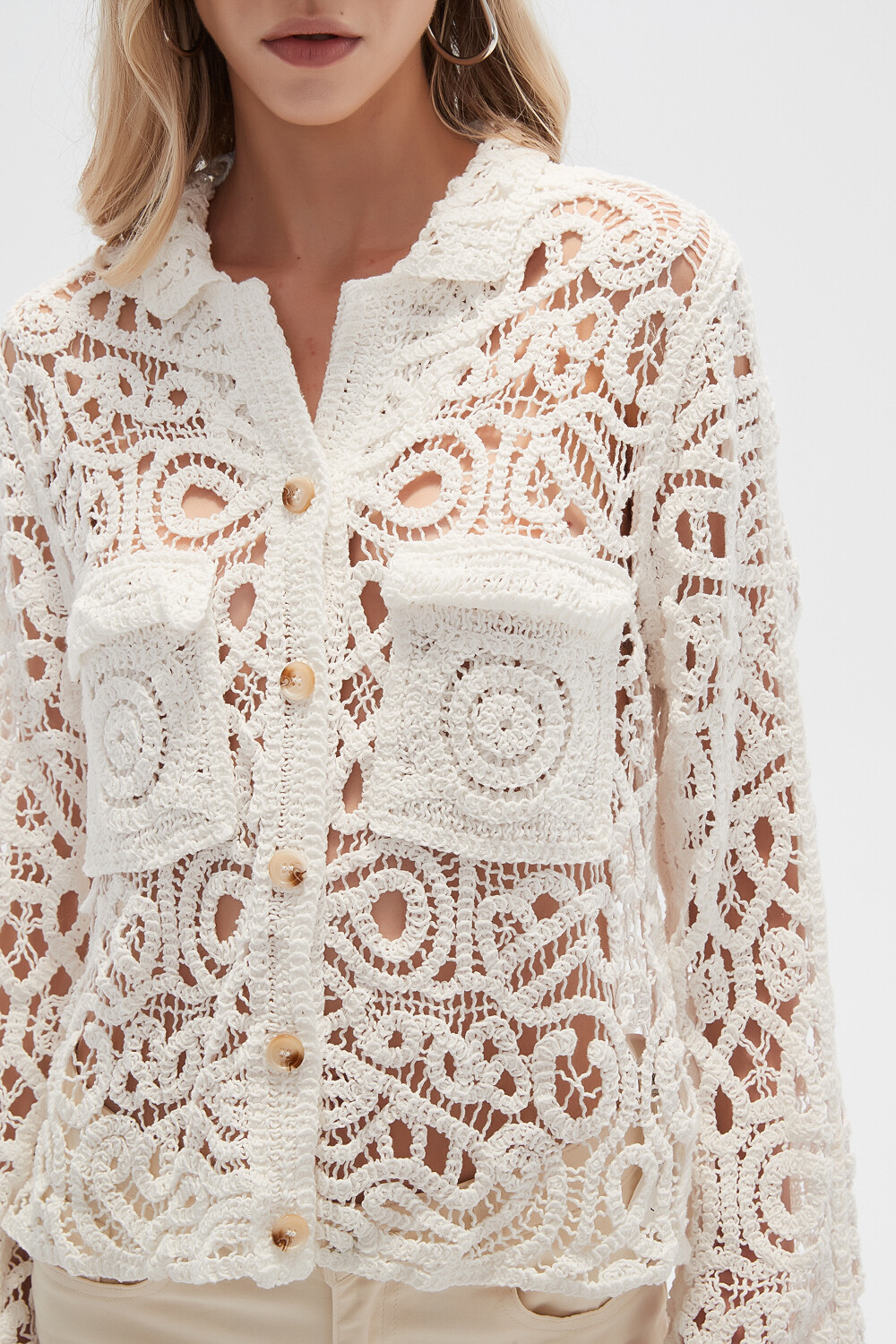 Camisa Nulina Marfil / Off White