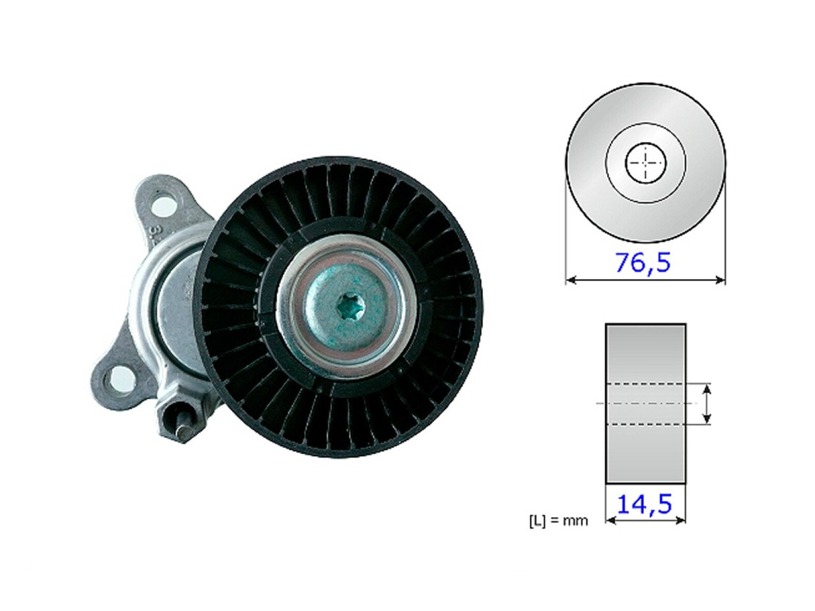 Tensor De La Correa Land Rover Freelander, Rover 75 96-25 