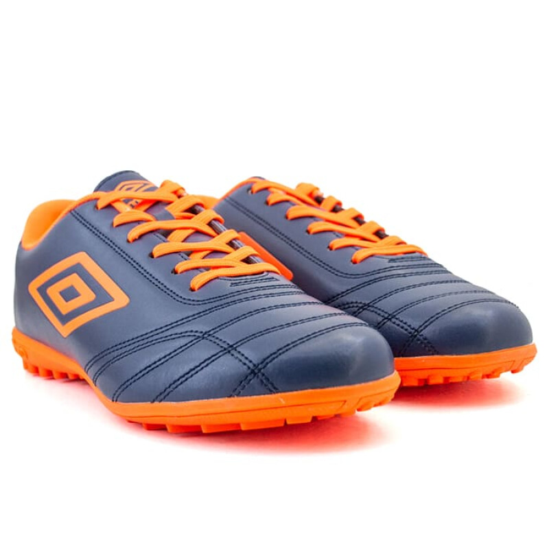 Championes Umbro de Fútbol 5 Classico II - 20103670 Azul-naranja