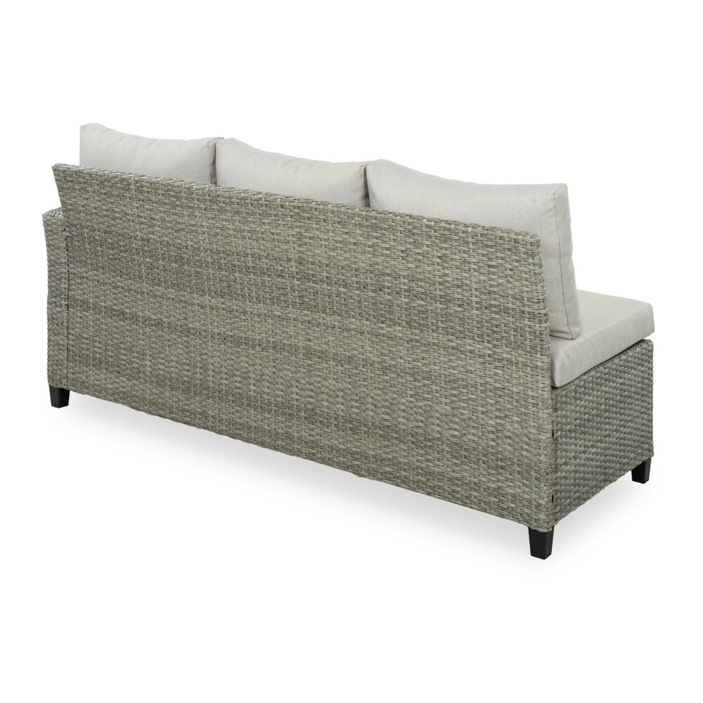 SET DE COMEDOR EXTERIOR RATTAN-SINTETICO NATURAL-BEIGE HAWAI