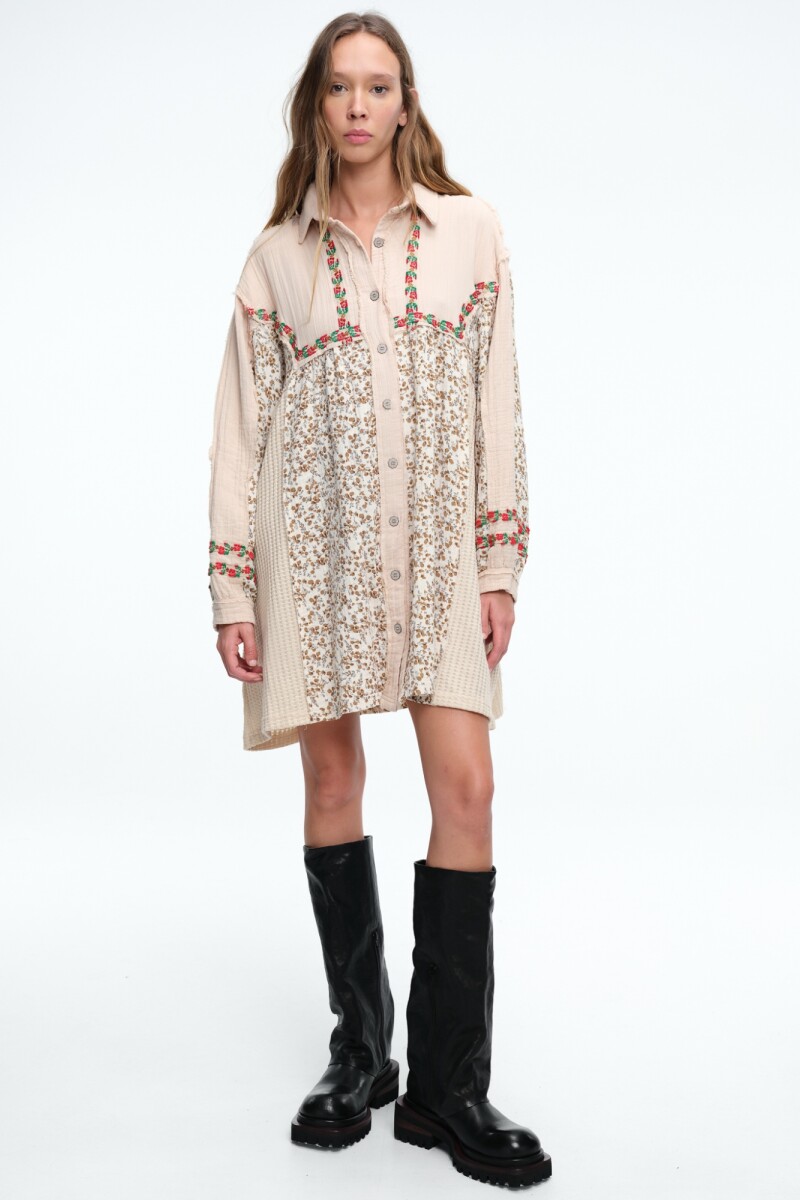 CAMISA LARGA Natural