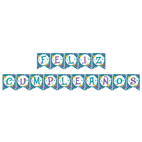 Guirnalda Feliz Cumpleaños SIRENA