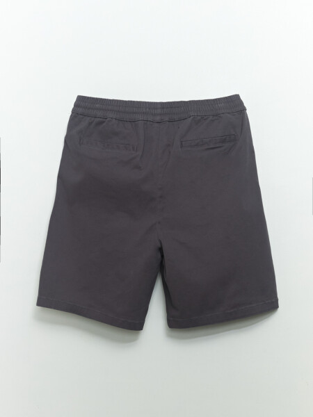 Bermuda cintura elastizada Gris Oscuro