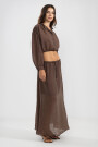 ABBY SKIRT Chocolate