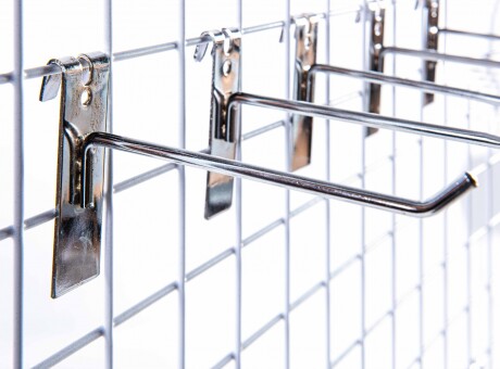 Ménsula Cromada Para Mesh 25 Cm Ménsula Cromada Para Mesh 25 Cm