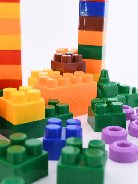 BLOQUES DE CONSTRUCCION MULTICOLOR