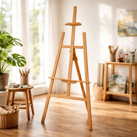 Caballete de pintura MARRON