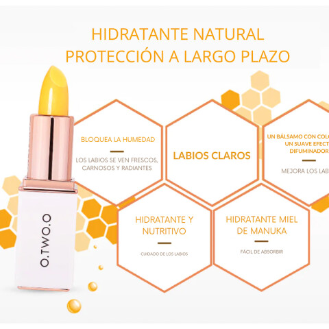 O.TWO.O Bálsamo labial reparador nutritivo hidratante natura O.two.o Bálsamo Labial Reparador Nutritivo Hidratante Natura