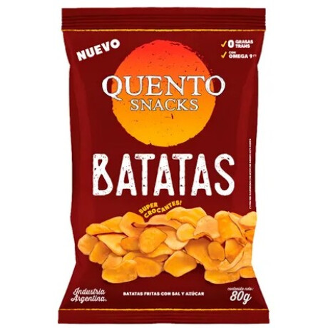 SNACK BONIATOS QUENTO 80G SNACK BONIATOS QUENTO 80G
