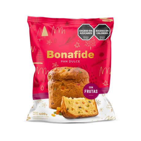Pan Dulce Bonafide 400g con frutas Pan Dulce Bonafide 400g con frutas
