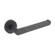 Porta Rollo De Zinc Negro Mate