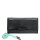 Billetera Trendy con llavero Negro