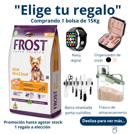 FROST ADULTO RAZA PEQUEÑA 15 KG Frost Adulto Raza Pequeña 15 Kg