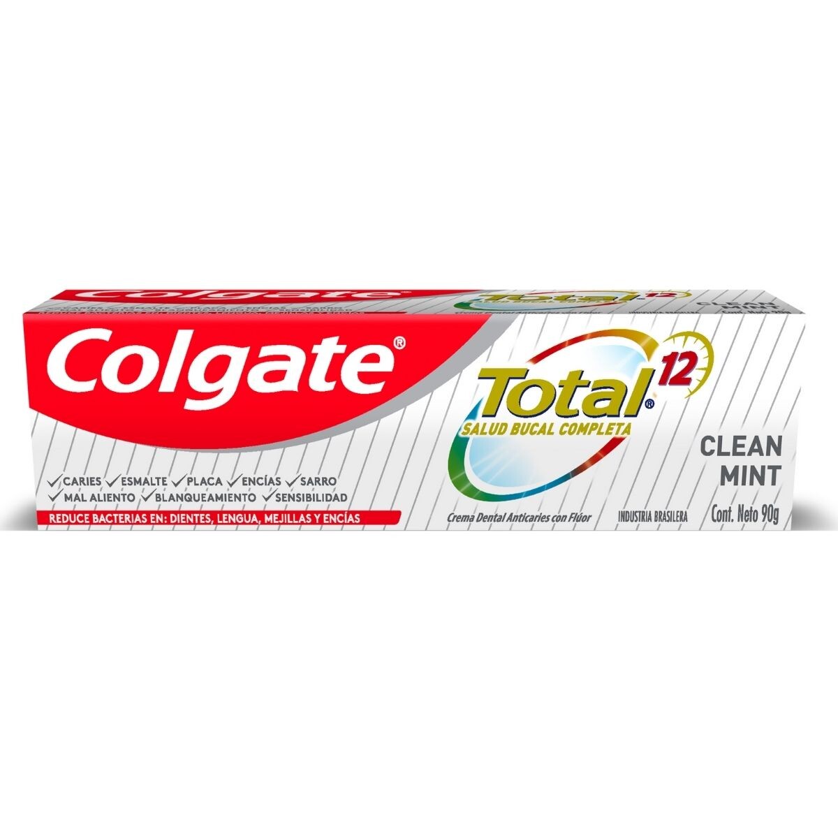 Pasta Dental Colgate Total 12 Clean Mint - 90 GR 