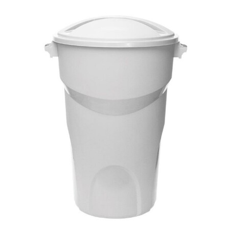 TACHO PAPELERA 100 LTS PARAMOUNT BLANCO