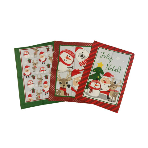 Pack x 12 Repasadores de Navidad Dohler Diseños Surtidos U