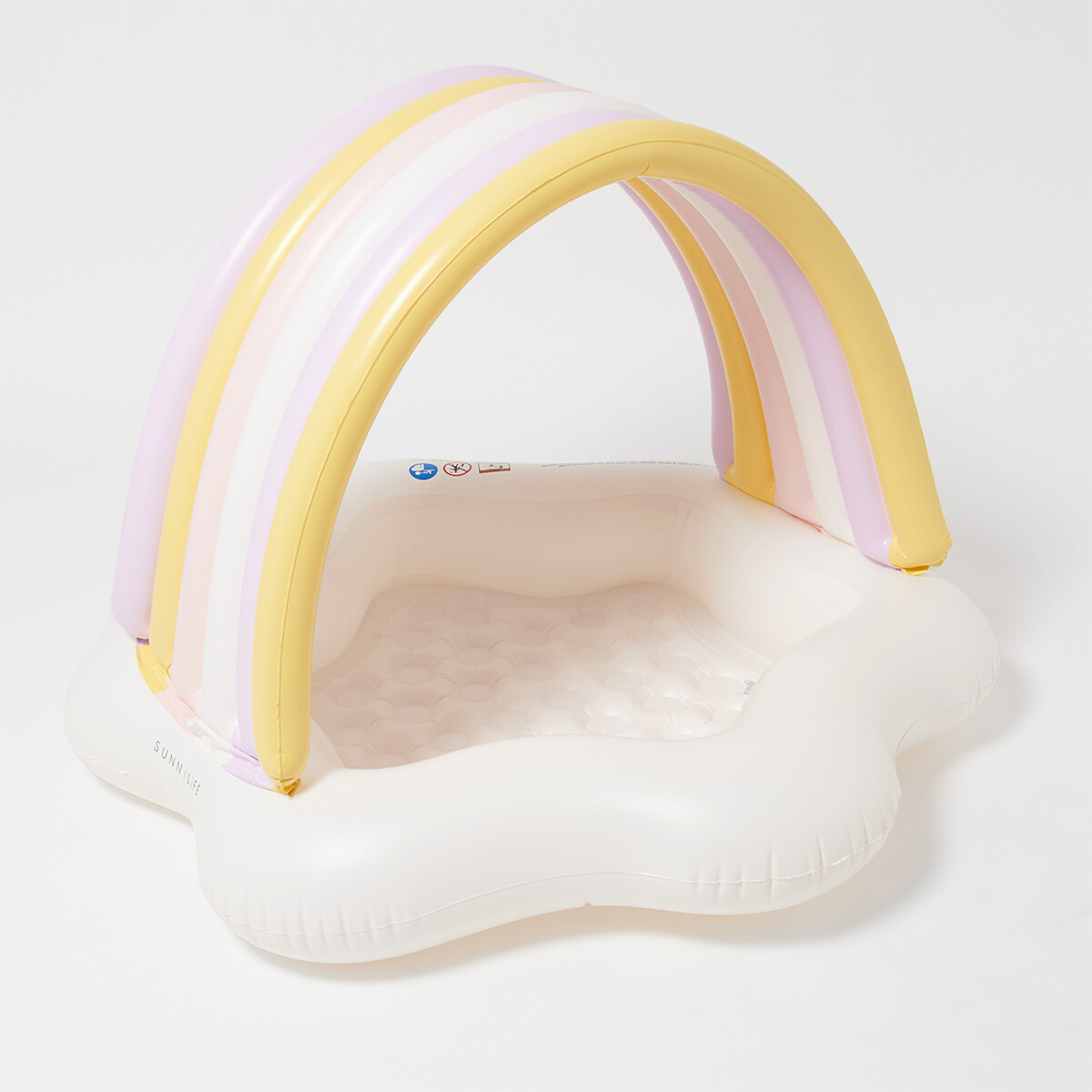 Piscina inflable con techo UPF+ - Princess Swan 