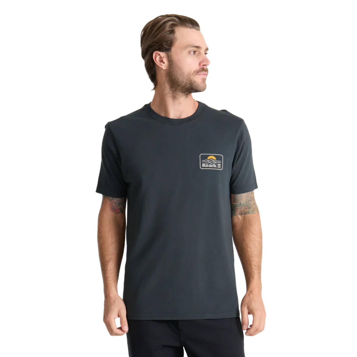 Remera Roark Earth & Sea - Negro 
