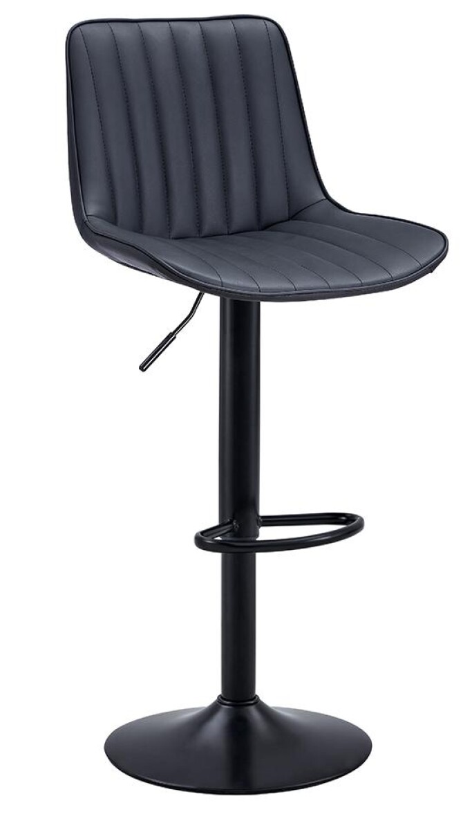 Banqueta Alta Negra con Sistema de Elevación 