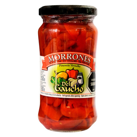 Morrones En Vinagre Del Gaucho 350g Morrones En Vinagre Del Gaucho 350g