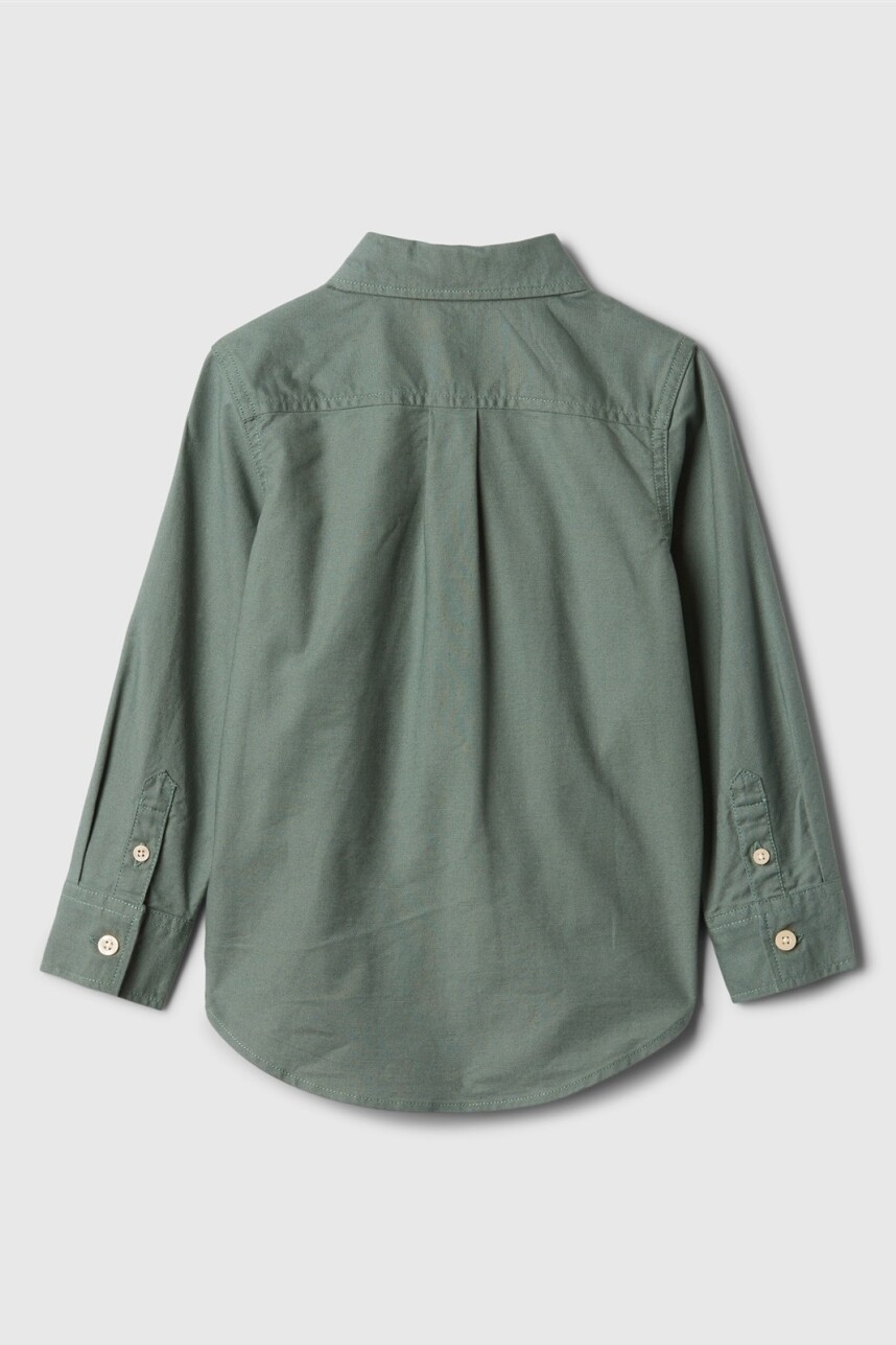 Camisa Oxford Toddler Niño District Green