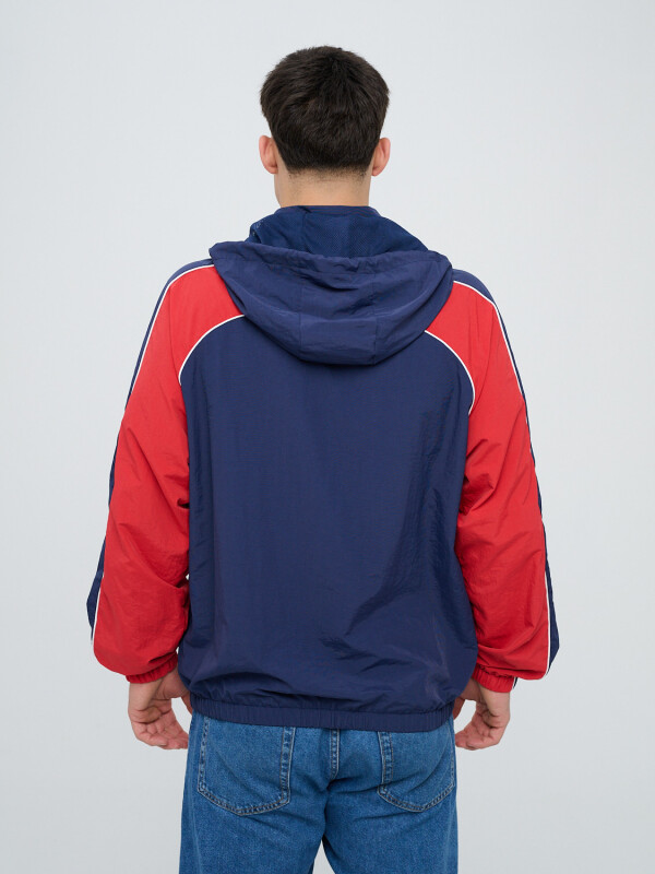 Campera Venti Nacional Hombre Azul Marino, Rojo