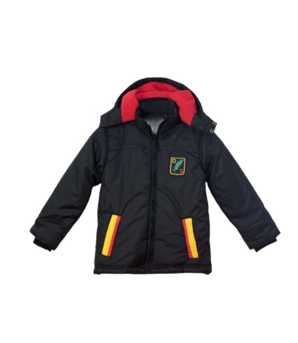 Campera Nylon Negro