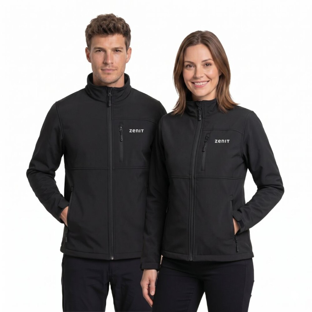 Campera Softshell Negra - Zenit Campera Softshell Negra - Zenit