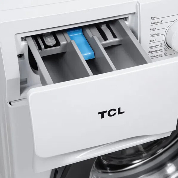 Lavarropas Inverter Tcl P608 8kg Carga Frontal LAVARROPAS TCL INVERTER P608FLW 8KG