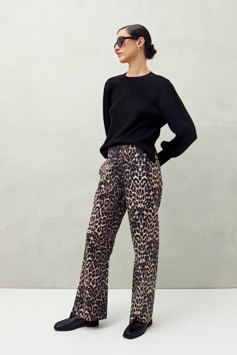 PANTALON BLUR Animal Print