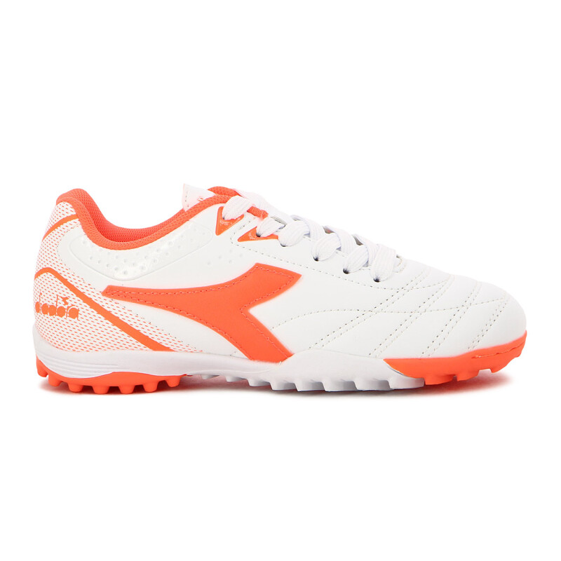 Diadora Futbol 5 Tf Tifosi Kids - Blanco/ Naranja Blanco-naranja