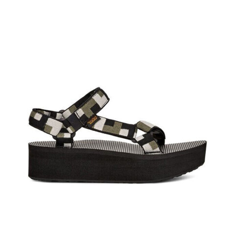 Sandalias Teva Platform Universal Retro Shapes Black