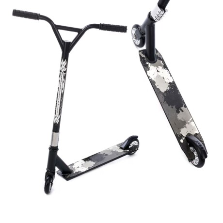 Monopatin Stunt Scooter Gris IYTRER-074 45*100CM con Detalles Esteticos GRIS