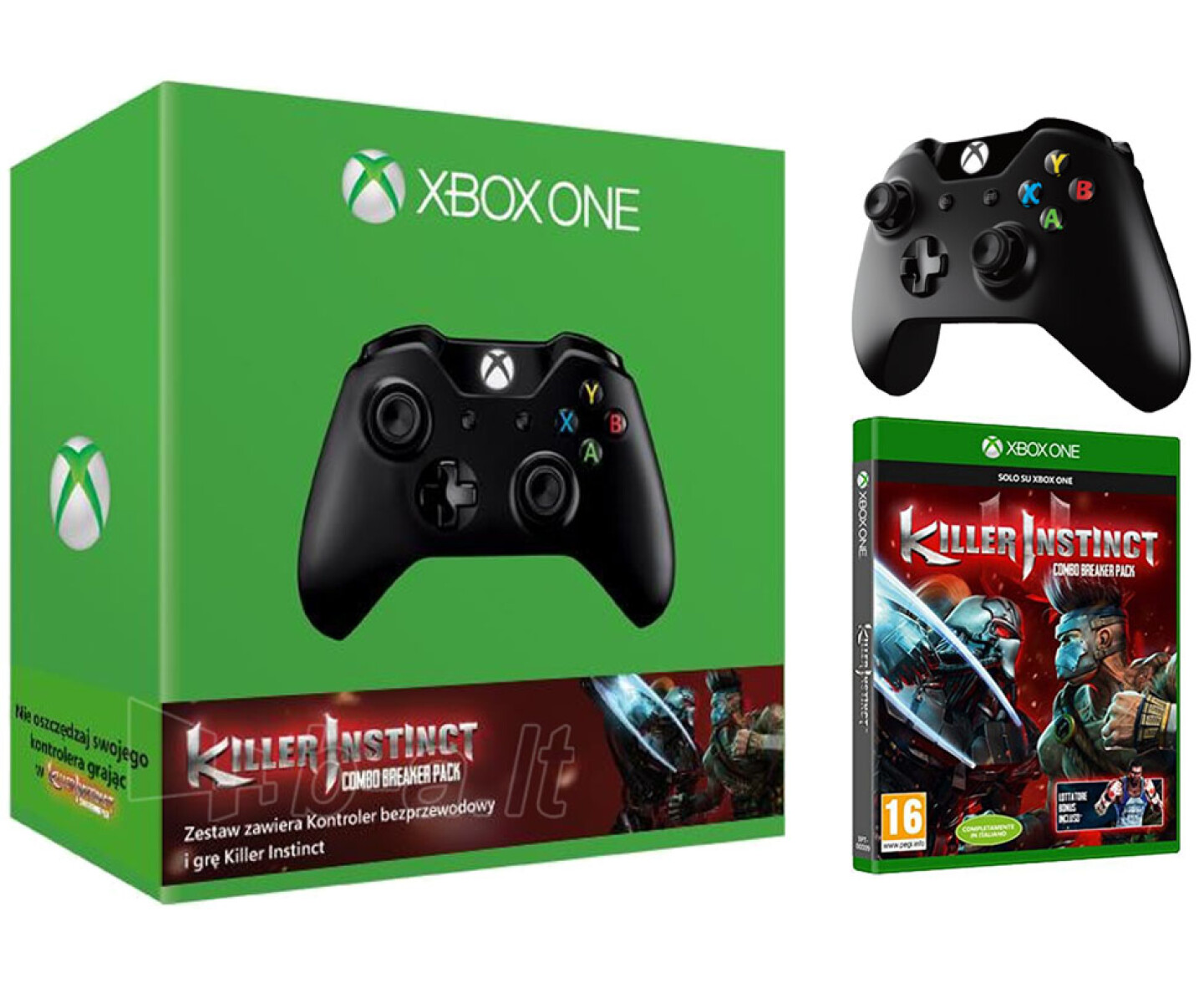 Joystick Xbox One Original + Juego Killer Instinct 