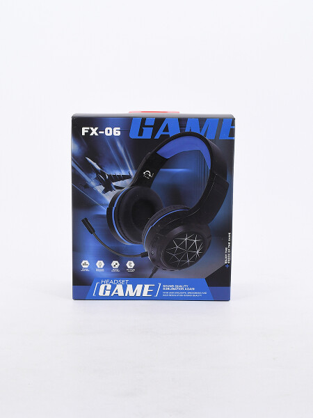 AURICULARES GAMER AZUL