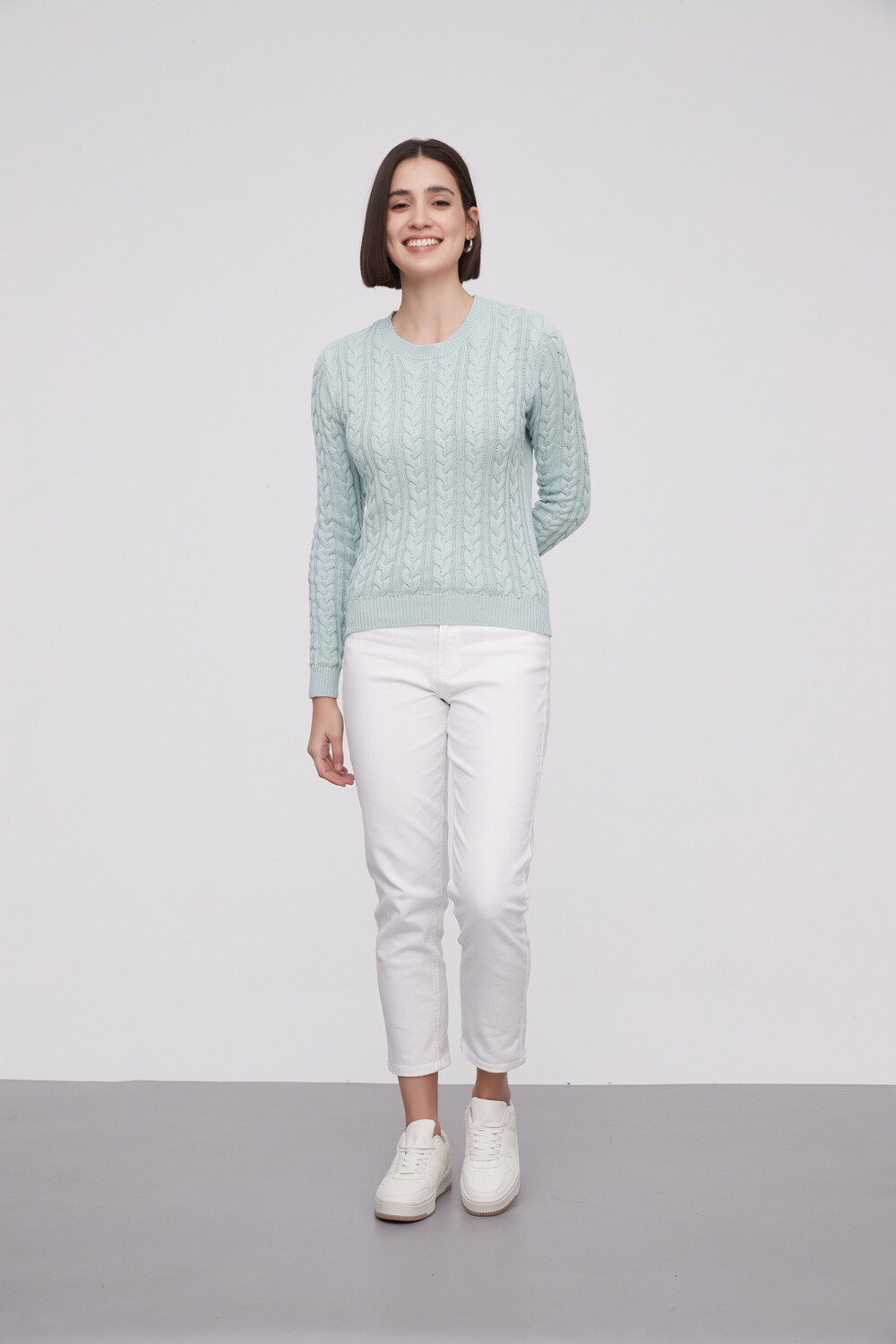 Sweater Teogonorio Verde Agua