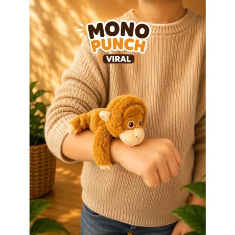 Peluche Pulsera Mono Punch para la Muñeca 001