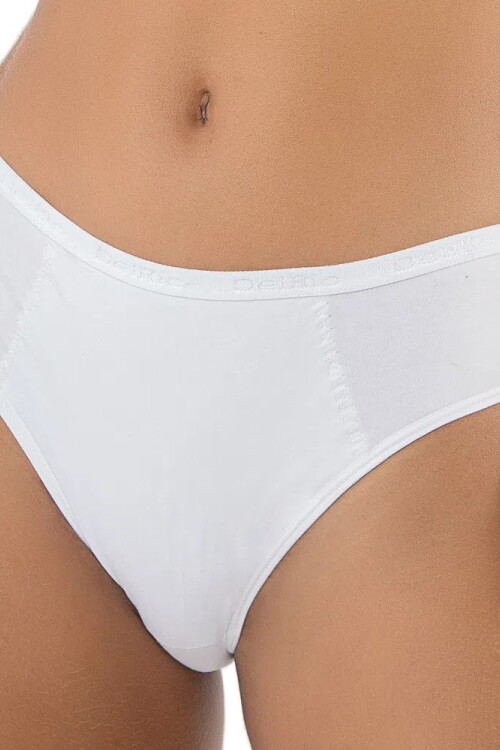 DEL RIO Bombacha Algo/ lycra Blanco