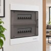 Tablero de Embutir 24 Módulos con Tapa Transparente Molveno Tablero De Embutir 24 Módulos Con Tapa Transparente Molveno