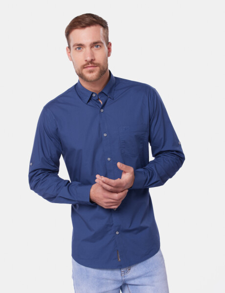 CAMISA LISA Azul