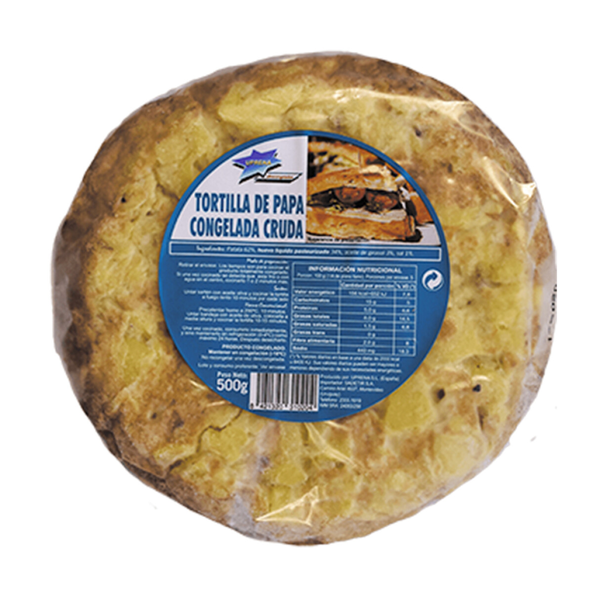 Tortilla de papas Uprena - 500 gr 