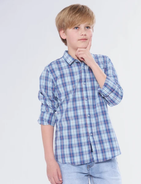 CAMISA A CUADROS Verde