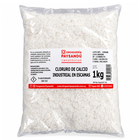 Cloruro de Calcio en Escamas 1 Kg Cloruro de Calcio en Escamas 1 Kg
