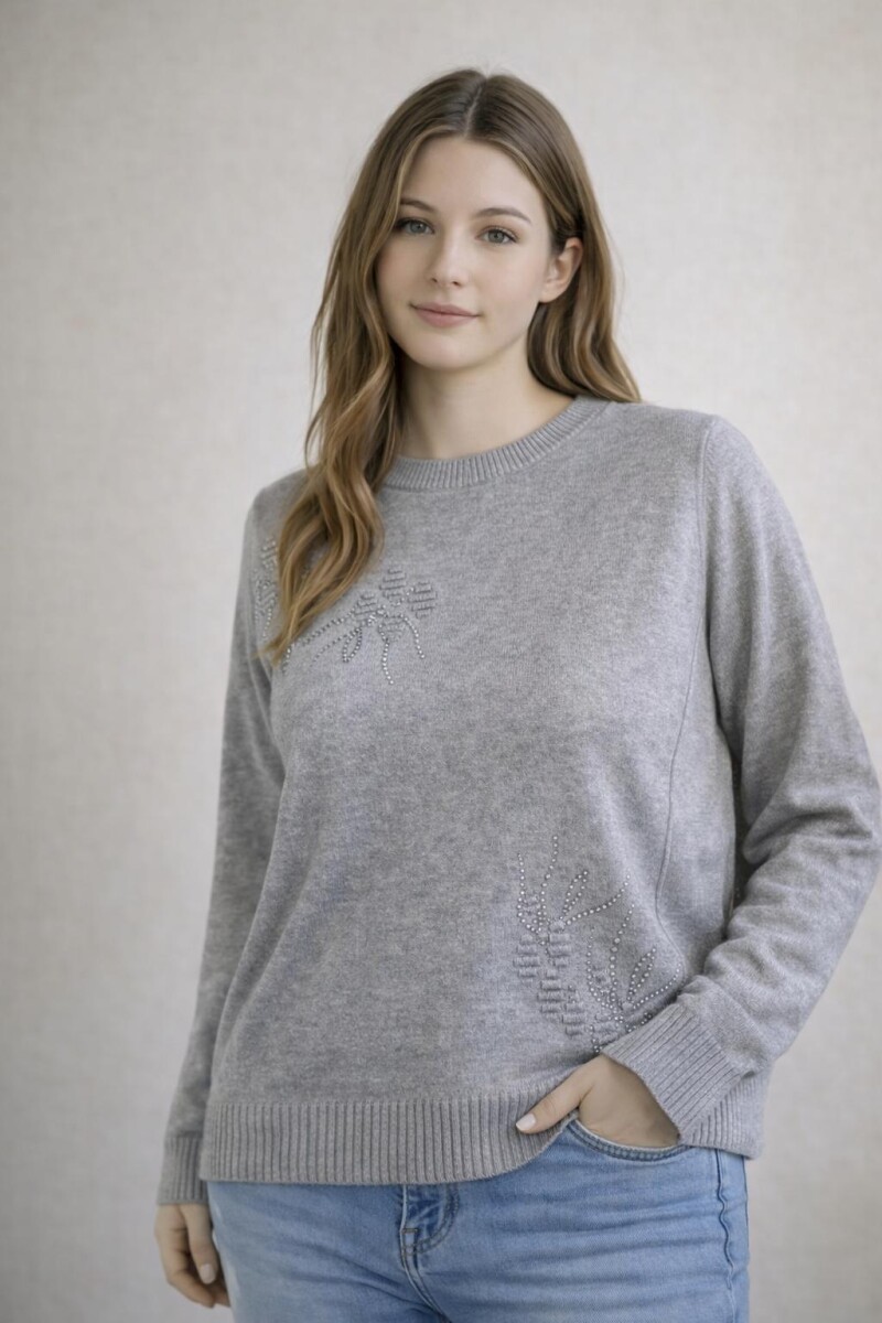 Sweater Zayra - Gris 