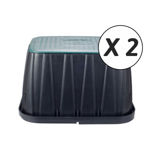 Pack x 2 cámaras plásticas rectangulares Pack x 2 cámaras plásticas rectangulares