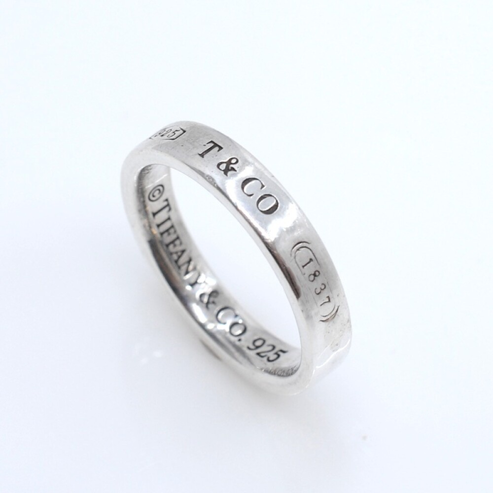 Anillo En Plata 925 Tiffany& Company, Medida Chica N° 11 Anillo En Plata 925 Tiffany& Company, Medida Chica N° 11